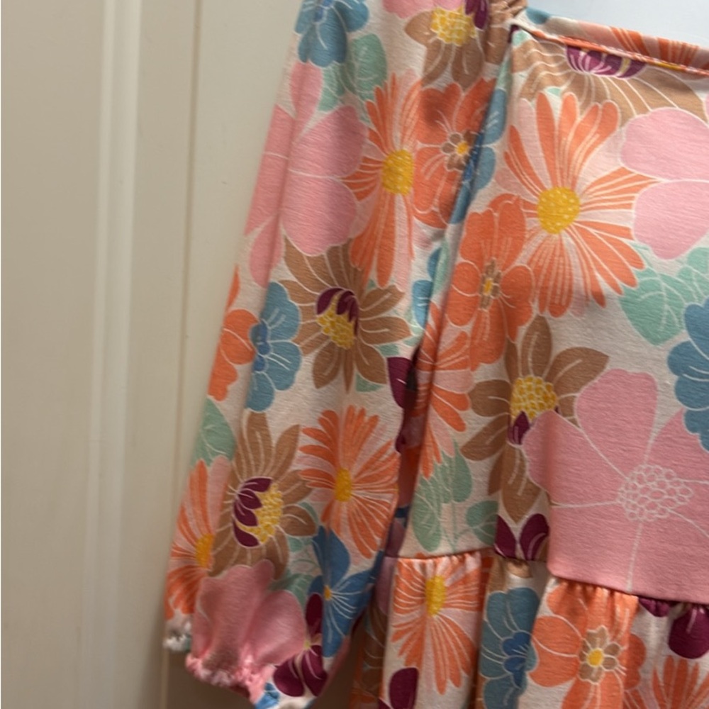 Floral Multicolor Dress - Picture 3 of 4